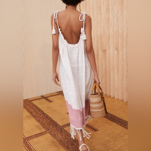 Ulla Johnson Adira cover up in denali - size S - Picture 2 of 7